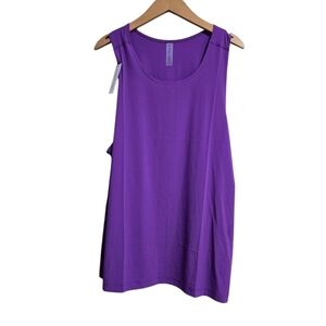 Outdoor Voices Brand New With Tags Purple Sleeveless Women's Top Size XXL